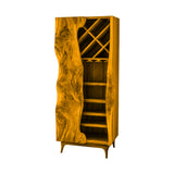 Valthera Handcrafted Solid Wood Bar Cabinet