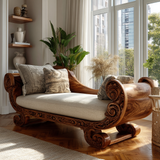 Valthera Handcrafted Solid Wood Sofa - Timberustic Sofa