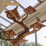 Valthera Handcrafted Tree Branch Parrot Stand SPA288535 - Timberustic Tree Branch Parrot Stand