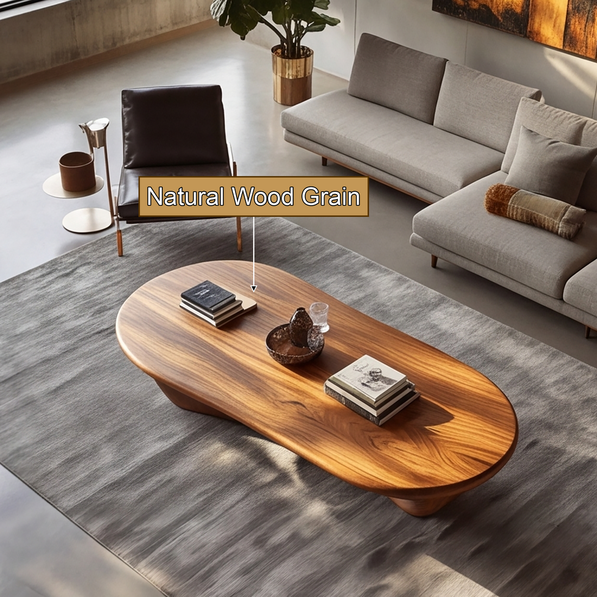 Valthera Sculpted Solid Wood Coffee Table SPA235732 - Timberustic Coffee Table
