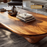 Valthera Sculpted Solid Wood Coffee Table SPA235732 - Timberustic Coffee Table
