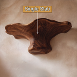 Valthera Sculpted Solid Wood Mushroom Floating Shelf SPA825832 - Timberustic Floating Shelf