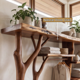 Valthera Solid Wood Entryway Organizer - Timberustic Entryway Organizer