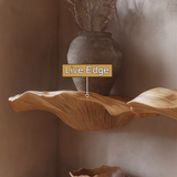 Valtheris Live Edge Solid Wood Mushroom Floating Shelf SPA923411 - Timberustic Floating Shelf