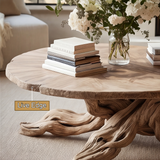 Valtheris Sculpted Solid Wood Coffee Table SPA925242 - Timberustic Coffee Table