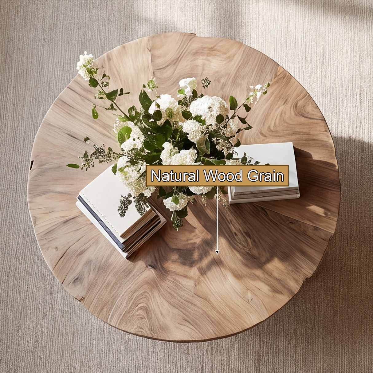 Valtheris Sculpted Solid Wood Coffee Table SPA925242 - Timberustic Coffee Table