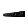 Valtreon Carved Solid Wood Fireplace Mantel Shelf Black - Timberustic Fireplace Mantel Shelf