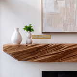 Varell Handcrafted Fireplace Mantel Shelf SPA935440