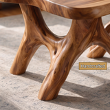 Varellan Sculpted Solid Wood Coffee Table SPA258352 - Timberustic Coffee Table
