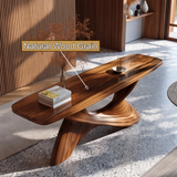 Varellis Sculpted Solid Wood Console Table - Timberustic Console Table