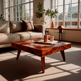 Varen Ripple Solid Wood Coffee Table
