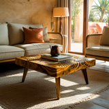 Varen Ripple Solid Wood Coffee Table