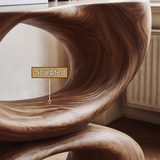 Varethyn Sculpted Solid Wood Console Table - Timberustic Console Table