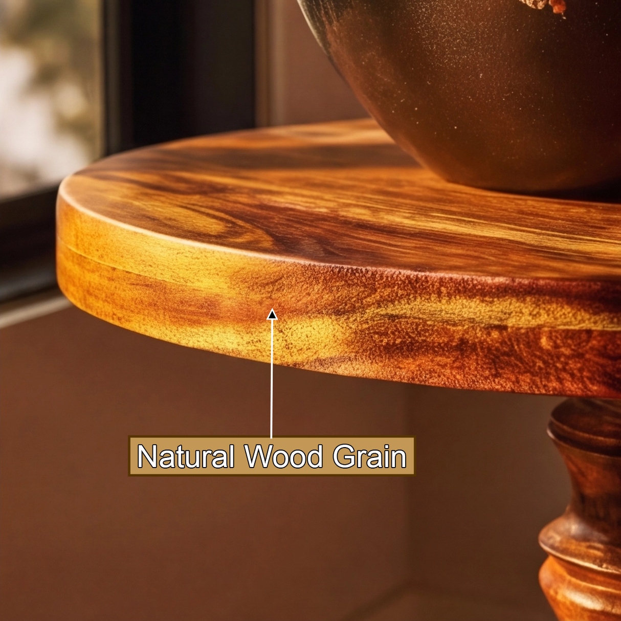 Varnel Solid Wood Pedestal Stand - Timberustic Pedestal Stand