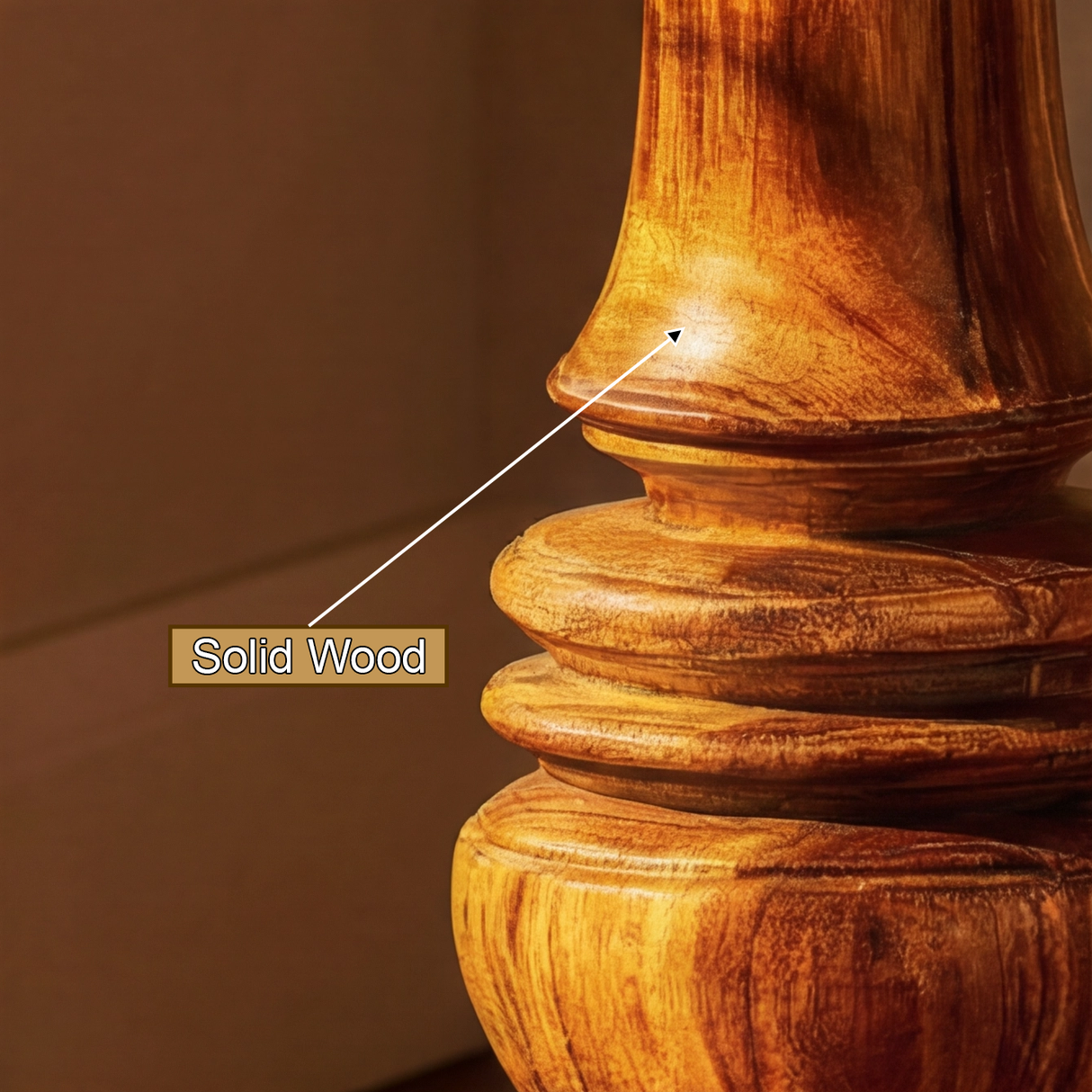 Varnel Solid Wood Pedestal Stand - Timberustic Pedestal Stand