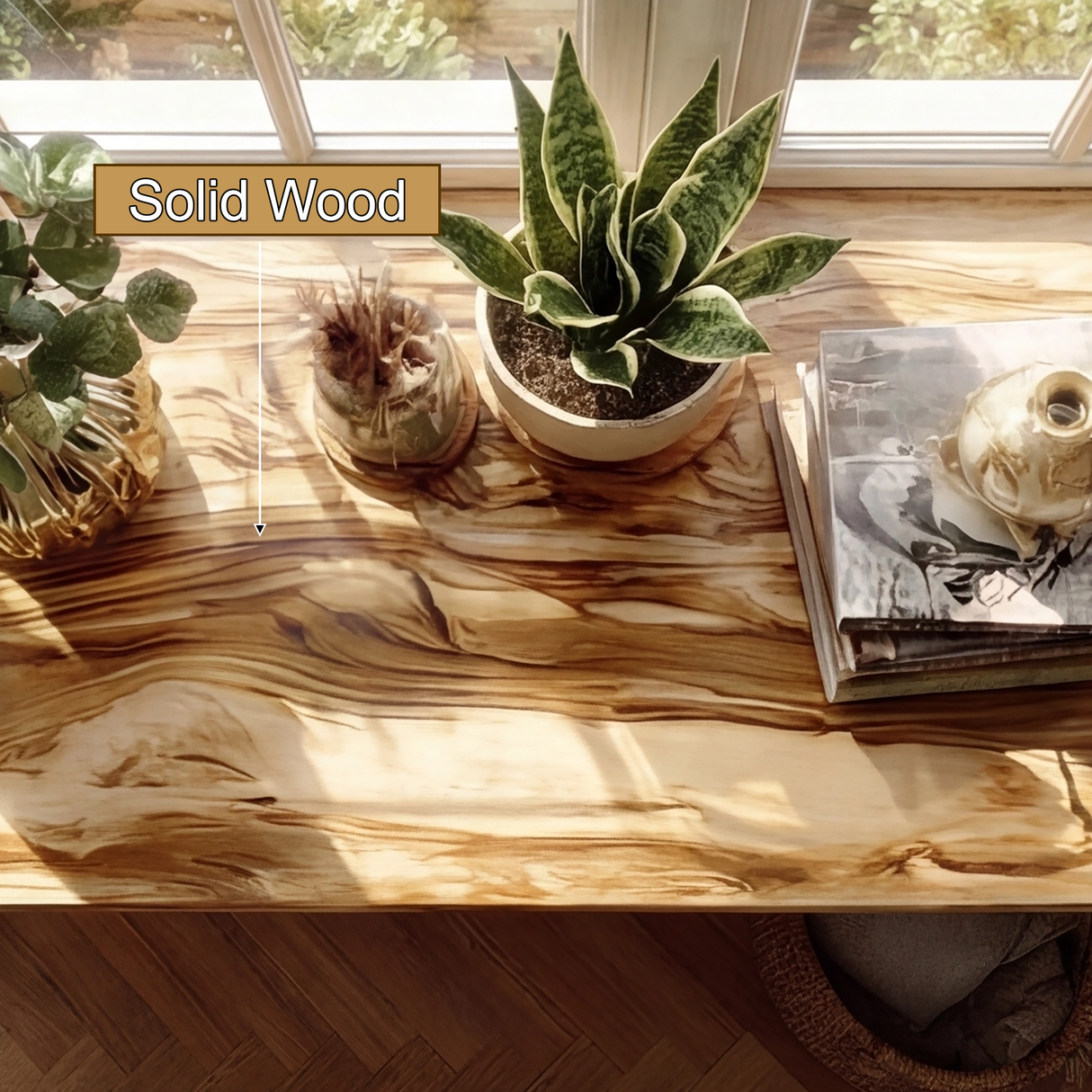 Velaris Live Edge Solid Wood Floating Shelf SPA159639 - Timberustic Floating Shelf