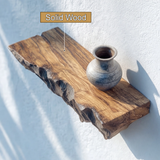 Velkora Live Edge Solid Wood Mountain Floating Shelf SPA658491 - Timberustic Floating Shelf