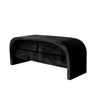 Velmior Arc Solid Wood Bathroom Vanity with Drawers Black - Timberustic Freestanding Bathroom Vanity with Drawers