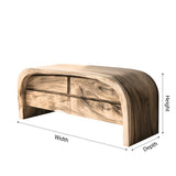 Velmior Arc Solid Wood Bathroom Vanity with Drawers - Timberustic Freestanding Bathroom Vanity with Drawers