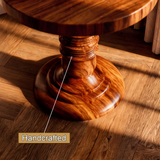 Velmire Solid Wood Pedestal Stand - Timberustic Pedestal Stand