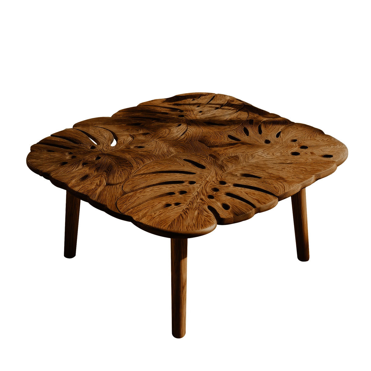 Velmora Live Edge Solid Wood Coffee Table Brown - Timberustic Coffee Table