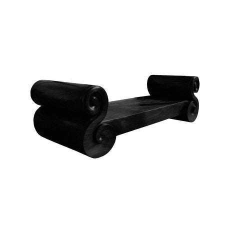 Velmora Sculpted Solid Wood Sofa Black - Timberustic Sofa