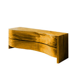Velmora Wave Solid Wood Bathroom Vanity with Drawers Teak - Timberustic Freestanding Bathroom Vanity with Drawers