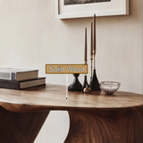 Velmoran Sculpted Solid Wood Console Table - Timberustic Console Table