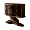 Velmorin Handcrafted Solid Wood Bar Cabinet