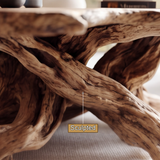Velmoris Sculpted Solid Wood Coffee Table SPA825435 - Timberustic Coffee Table