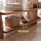 Velmoris Solid Wood Entryway Organizer