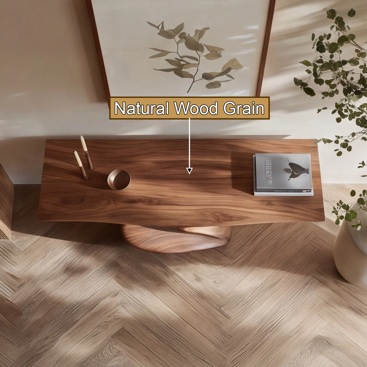 Velmorith Sculpted Solid Wood Console Table - Timberustic Console Table