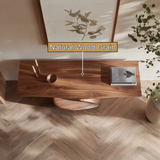 Velmorith Sculpted Solid Wood Console Table - Timberustic Console Table