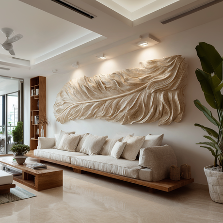 Velora Sculpted Solid Wood Wall Art - Timberustic Wall Art