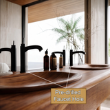 Velora Solid Wood Freestanding Bathroom Vanity with Drawers - Timberustic Freestanding Bathroom Vanity with Drawers
