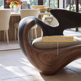 Veloria Sculpted Solid Wood Sofa - Timberustic Sofa