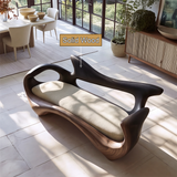 Veloria Sculpted Solid Wood Sofa - Timberustic Sofa
