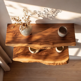 Velorin Live Edge Solid Wood Floating Shelf SPA635142 - Timberustic Floating Shelf