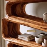 Veloura Handcrafted Solid Wood Bookshelf - Timberustic Bookshelf