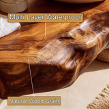 Velrion Handcrafted Live Edge Solid Wood Floating Bathroom Vanity SPA721836 - Timberustic Floating Bathroom Vanity