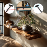Velrion Live Edge Solid Wood Floating Shelf SPA900006 - Timberustic Floating Shelf