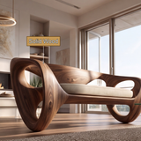 Velunor Handcrafted Solid Wood Sofa - Timberustic Sofa