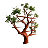 Verdalis Handcrafted Solid Wood Tree Bookshelf