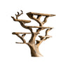 Verdane Live Edge Solid Wood Kitchen Shelf Natural Oak - Timberustic Kitchen Shelf