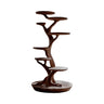 Verdant Sculpted Solid Wood Tree-Inspired Cat Tree Shelf Dark Walnut - Timberustic Tree-Inspired Cat Tree Shelf