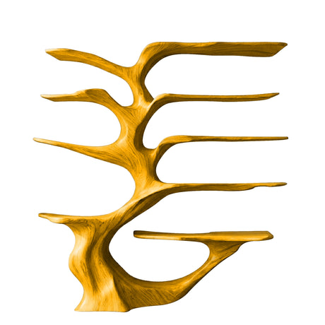 Verdellune Organic Tree Wine Rack Teak - Timberustic Tree Wine Rack
