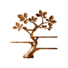 Verdelume Handcrafted Leaf-Branch Wooden Tree Bookshelf