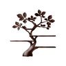 Verdelume Handcrafted Leaf-Branch Wooden Tree Bookshelf