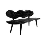 Verdura Leafform Handcrafted Outdoor Bench Black - Timberustic Bench