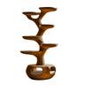 Vertis Sculpted Solid Wood Tree-Inspired Cat Tree Shelf Brown - Timberustic Tree-Inspired Cat Tree Shelf